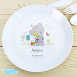 Personalised Tiny Tatty Teddy Cuddle Bug Plastic Plate