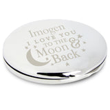 Personalised To the Moon and Back... Compact Mirror