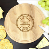 Personalised Top Chef Large Chopping Board