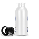 Personalised Tottenham Gym Fitness Bottle 600ml With Straw