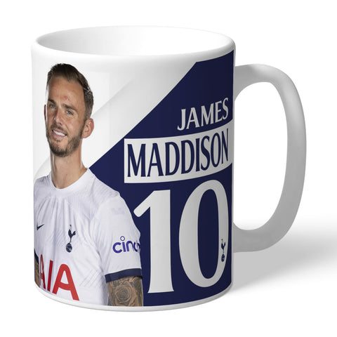 Personalised Tottenham Hotspur Maddison Autograph Mug