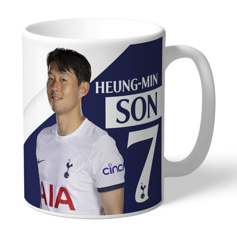 Personalised Tottenham Hotspur Son Autograph Mug
