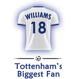 Personalised Tottenham Sports Water Bottle Aluminium With Carabiner 400ml