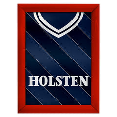 Personalised Totts Retro 1986 Away Shirt - A4 Metal Sign Plaque - Frame Options Available