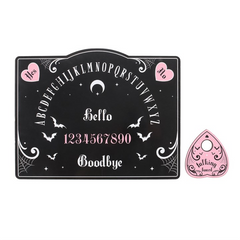 Pink and Black Talking Board