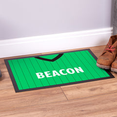 Plymouth 1983 Home Shirt - Personalised Retro Door Mat - 60cm x 40cm