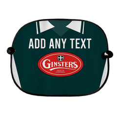 Plymouth 2003 Home Shirt - Personalised Retro Football Car Sun Shade - Set of 2