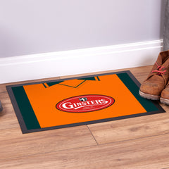 Plymouth 2004 Away Shirt - Personalised Retro Door Mat - 60cm x 40cm