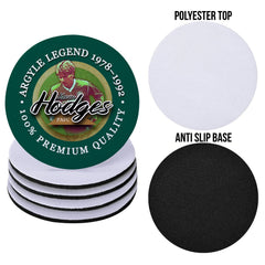 Plymouth Hodges - Football Coaster - Square Or Circle