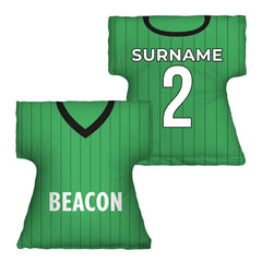 Plymouth Retro 1983 Home Shirt - Personalised Retro Shirt Cushion
