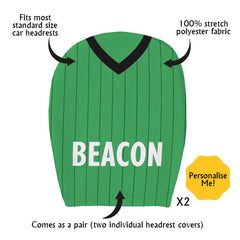Plymouth Retro 1983 Home Shirt - Retro Football Shirt - Pack of 2 - Car Seat Headrest Covers