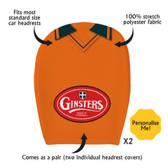 Plymouth Retro 2004 Away Shirt - Retro Football Shirt - Pack of 2 - Car Seat Headrest Covers