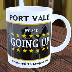 Port Vale Promoted To League One Mug 2025 Souvenir Cup
