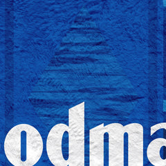 Portsmouth 1993 Home Shirt - Personalised Retro Fleece Blanket 150cm X 150cm