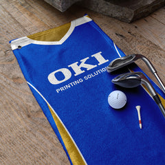 Portsmouth 2007 Home Shirt - Retro Lightweight, Microfibre Golf Towel