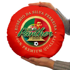 Portugal Eusebio  - Legend Collection - Circle Cushion 14inch