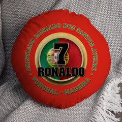 Portugal Ronaldo - Legend Collection - Circle Cushion 14inch