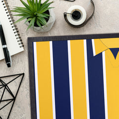 Preston 1994 Away Shirt - Personalised Retro Door Mat - 60cm x 40cm