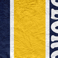 Preston  - 1994 Away Shirt - Personalised Retro Fleece Blanket
