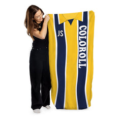 Preston - 1994 Away Shirt - Personalised Retro Lightweight, Microfibre Beach Towel - 150cm x 75cm