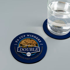 Preston Double - Football Coaster - Square Or Circle