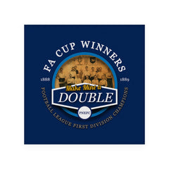 Preston Double - Football Coaster - Square Or Circle