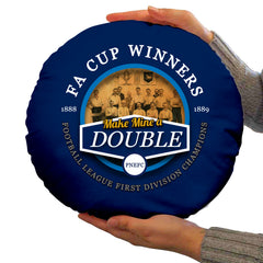 Preston Double - Football Legends - Circle Cushion 14inch