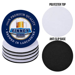 Preston Finney - Football Coaster - Square Or Circle