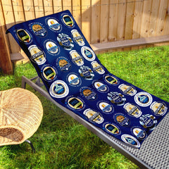 Preston - Football Legends - Microfibre Beach Towel - 150cm x 75cm