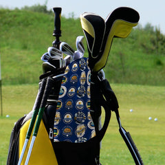 Preston - Football Legends - Retro Lightweight, Microfibre Golf Towel