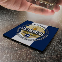 Preston Lilywhites - Football Coaster - Square Or Circle