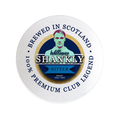 Preston Shankly - Football Coaster - Square Or Circle