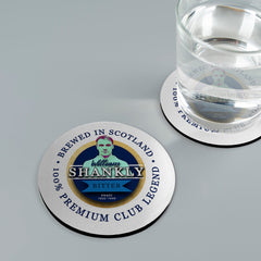 Preston Shankly - Football Coaster - Square Or Circle