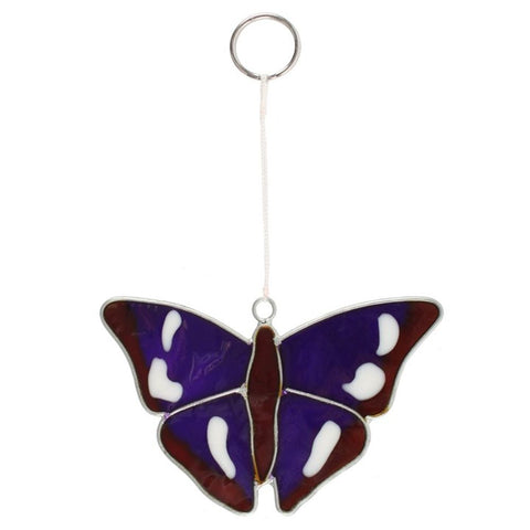 Purple Emperor Butterfly Suncatcher