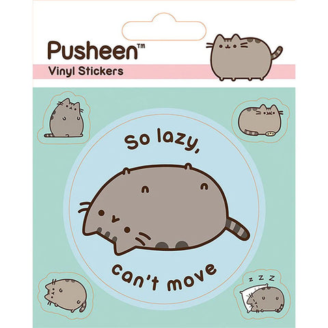 Pusheen Lazy Stickers