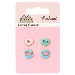 Pusheen Stud Earrings Set