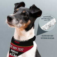 QPR 1889 Away Retro Shirt - Personalised Pet Bandana - 4 Sizes