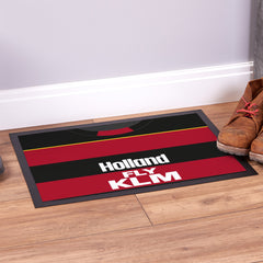 QPR 1889 Away Shirt - Personalised Retro Door Mat - 60cm x 40cm