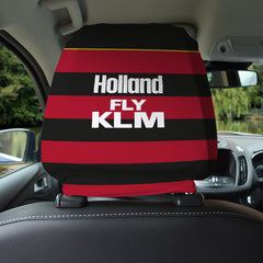 QPR 1990 Away - Retro Football Shirt - Pack of 2 - Car Seat Headrest Covers