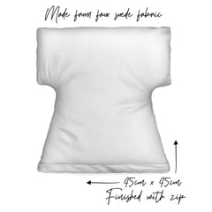 QPR - 1990 Away Shirt - Personalised Retro Shirt Cushion