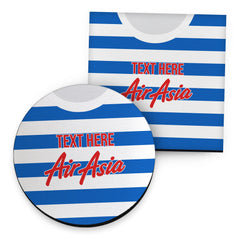 QPR 2015 Home Shirt - Personalised Drink Coaster - Square Or Circle