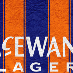 Rangers - 1993 Away Shirt - Personalised Retro Fleece Blanket