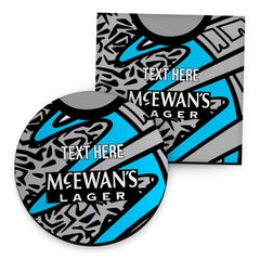 Rangers 1995 Goalkeeper Shirt - Personalised Drink Coaster - Square Or Circle