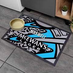 Rangers 1995 Goalkeeper Shirt - Personalised Retro Door Mat - 60cm x 40cm