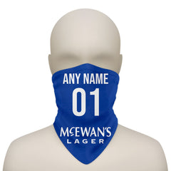 Rangers 1996 Home - Personalised Retro Football Snood