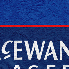 Rangers - 1998 Home Shirt - Personalised Retro Fleece Blanket