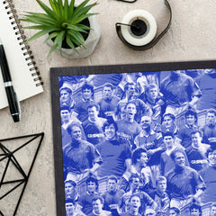 Rangers Montage - Retro Door Mat - 60cm x 40cm
