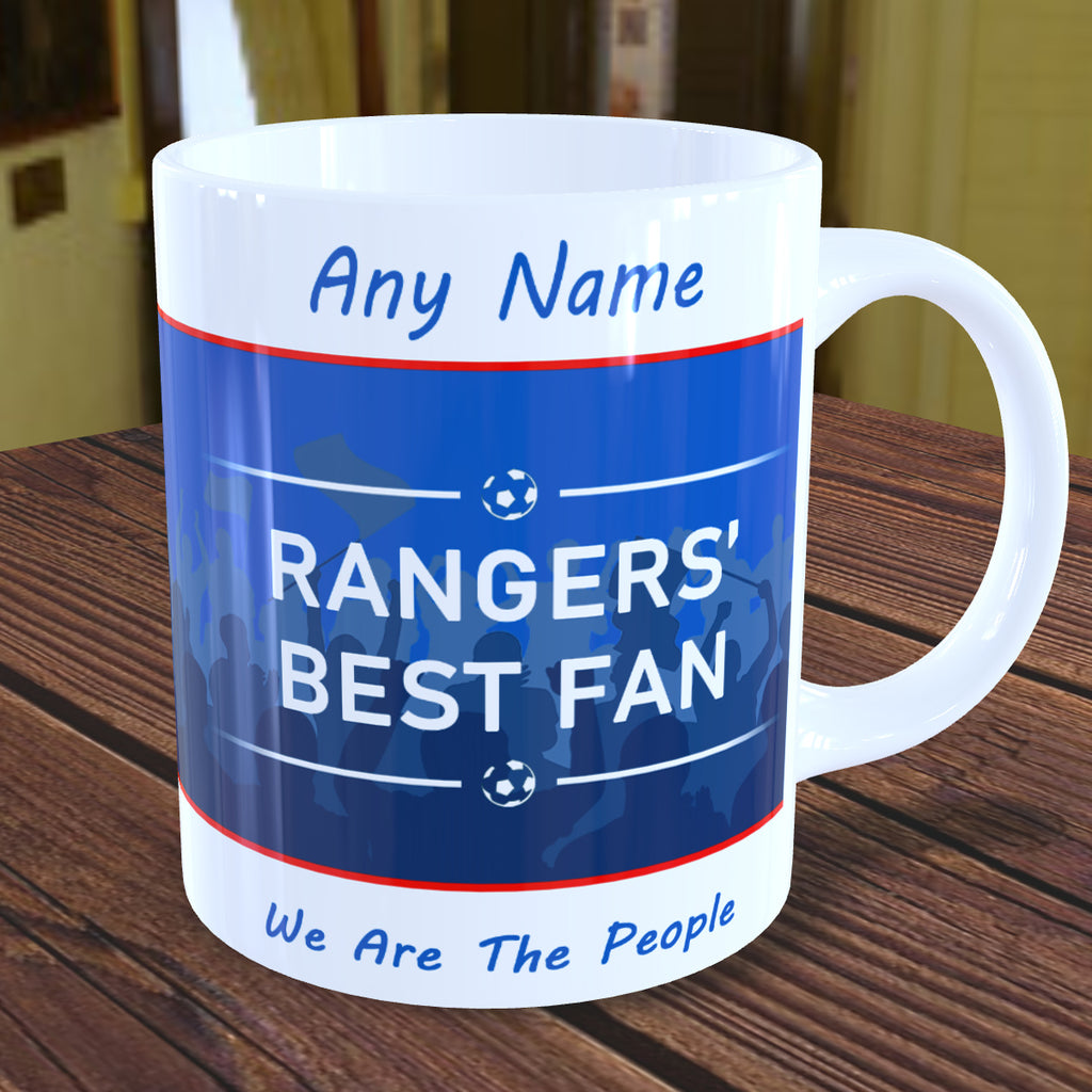 Rangers Personalised Mug - Best Fan Cup With Name