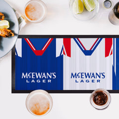 Rangers - Style 1 - Retro Football Shirts - Bar Runner