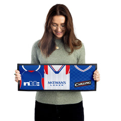 Rangers - Style 3 - Retro Football Shirts - Bar Runner